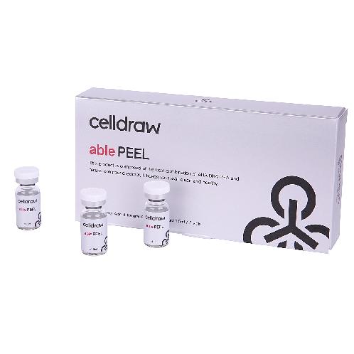 [Celldraw] Able Peel 0.05oz / 1.5ml 5ea AHA BHA PHA Complex for Acne Skin